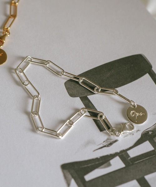 Ops.（オプス）の「ブレスレット レディース シルバー925 ゴールド 金属アレルギー対応【Ronoel ロノエル】（ブレスレット・レディース・シルバー/イエローゴールド・ONE SIZE）」の6枚目の写真