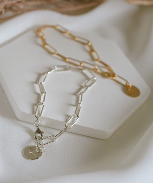 Ops.（オプス）の「ブレスレット レディース シルバー925 ゴールド 金属アレルギー対応【Ronoel ロノエル】（ブレスレット・レディース・シルバー/イエローゴールド・ONE SIZE）」の11枚目の写真