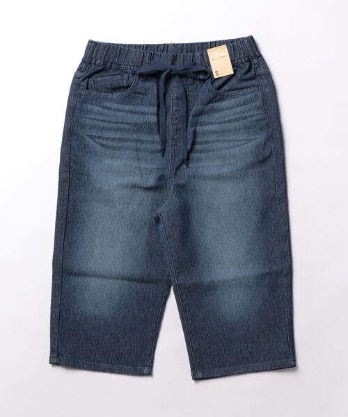 BACK NUMBER（バックナンバー）の「BACK NUMBER(バックナンバー)メッシュデニムクロップド（その他パンツ・メンズ・ダークインディゴブルー/オフホワイト/ライトインディゴブルー・S/M/L/XL）」の14枚目の写真
