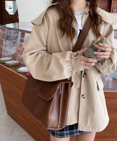 Dita Muaj.(ディータムアージュ)の「ワンハンドル 2wayショルダーバッグ(ショルダーバッグ・レディース・ブラウン/ブラック・FREE)」の13枚目の写真