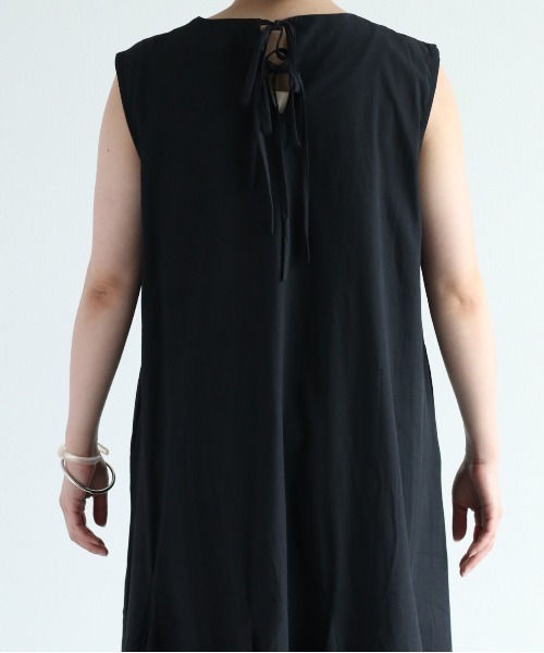 cepo(セポ)の「バックリボンノースリーブワンピース(ワンピース・レディース・ブルー/ブラック・M)」の19枚目の写真