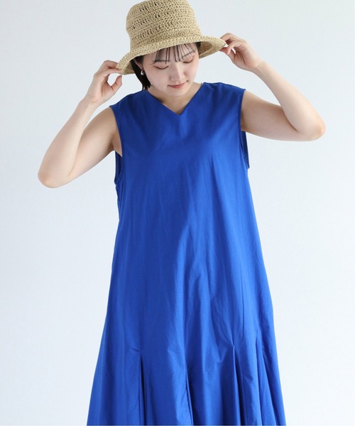 cepo(セポ)の「バックリボンノースリーブワンピース(ワンピース・レディース・ブルー/ブラック・M)」の15枚目の写真