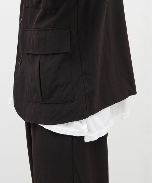 marka（マーカ）の「【MARKA / マーカ】SAFARI VEST（その他アウター・メンズ・ブラック/ブラウン・2）」の11枚目の写真