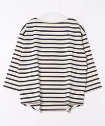 日本製　デラヴェ 天竺ボーダーカットソー