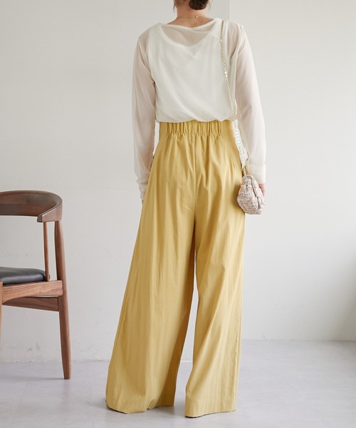 COLLAGE GALLARDAGALANTE（コラージュガリャルダガランテ）の「チュールロンT（Tシャツ/カットソー・レディース・アイボリー/ブラック・FREE）」の7枚目の写真