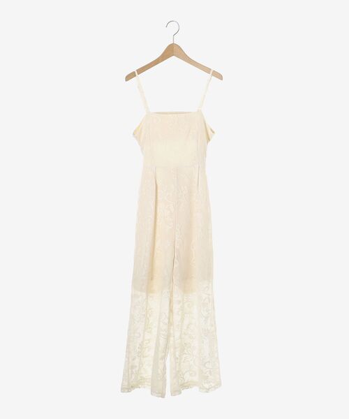 MAJESTIC LEGON（マジェスティックレゴン）の「バックリボンキャミサロペット（サロペット/オーバーオール・レディース・ブラック系その他/ホワイト系その他2・MEDIUM）」の19枚目の写真