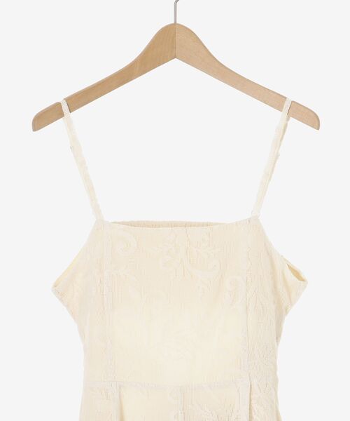 MAJESTIC LEGON（マジェスティックレゴン）の「バックリボンキャミサロペット（サロペット/オーバーオール・レディース・ブラック系その他/ホワイト系その他2・MEDIUM）」の22枚目の写真