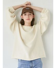 Ungrid | アウトリンキングクルーネックニット(ニット/セーター)