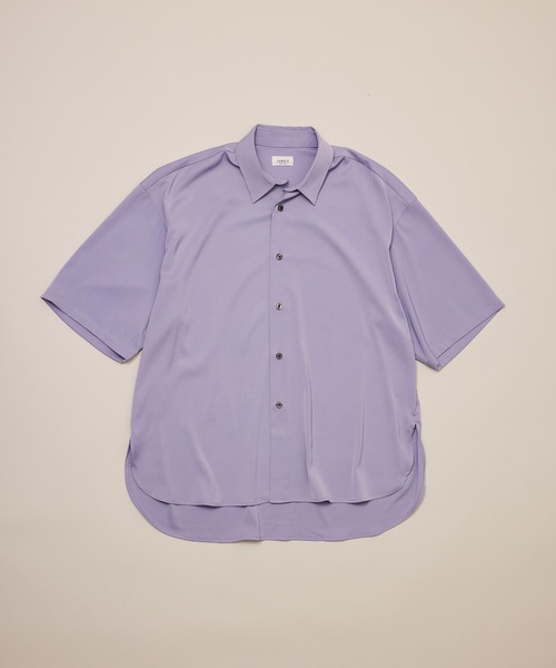 JUNRED（ジュンレッド）の「ドレープスリットビッグシャツ（シャツ/ブラウス・メンズ・ホワイト/ラベンダー/ブラック・L/M/S）」の21枚目の写真