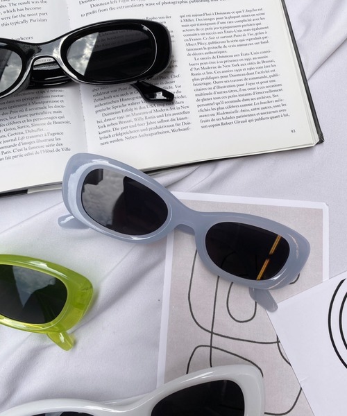 WEGO（ウィゴー）の「WEGO/カラーフレームスリムアイウェア（サングラス・メンズ・その他2/その他3/その他4/その他1・FREE）」の3枚目の写真