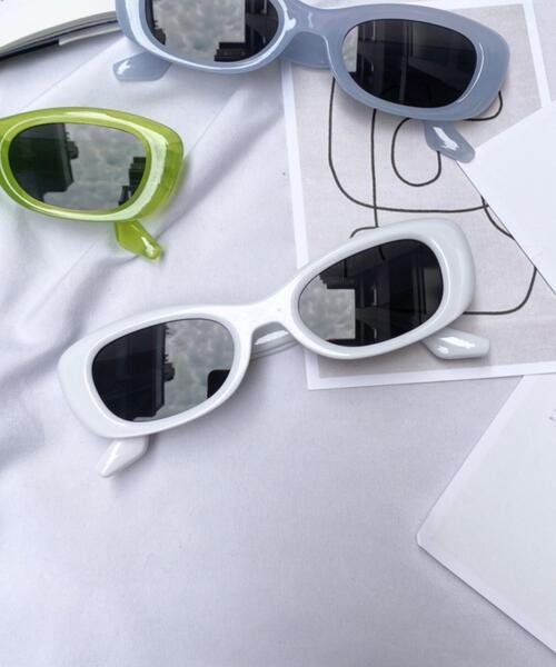 WEGO（ウィゴー）の「WEGO/カラーフレームスリムアイウェア（サングラス・メンズ・その他2/その他3/その他4/その他1・FREE）」の4枚目の写真