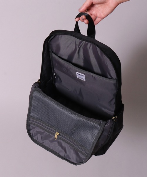 Legato Largo（レガートラルゴ）の「(LF)【Legato Largo】肩掛け出来る ワンハンドル付き リュック（バックパック/リュック・レディース・ブラック/グレイッシュベージュ/オリーブ・ONE SIZE）」の21枚目の写真