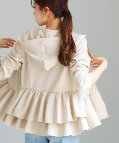 無敵のパーカー【洗える・UV CUT・ストレッチ・軽量・接触冷感】ハイ