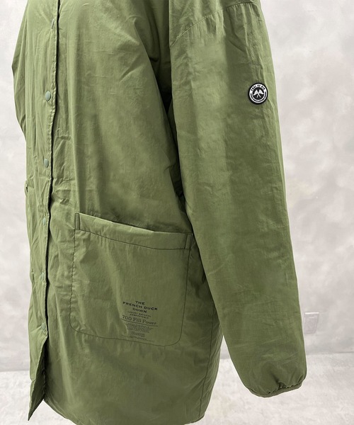 PUAL CE CIN（ピュアルセシン）の「フレンチダックライトダウンリバーシブルジャケット（ダウンジャケット/コート・レディース・ブラック/ベージュ/カーキ・FREE）」の14枚目の写真