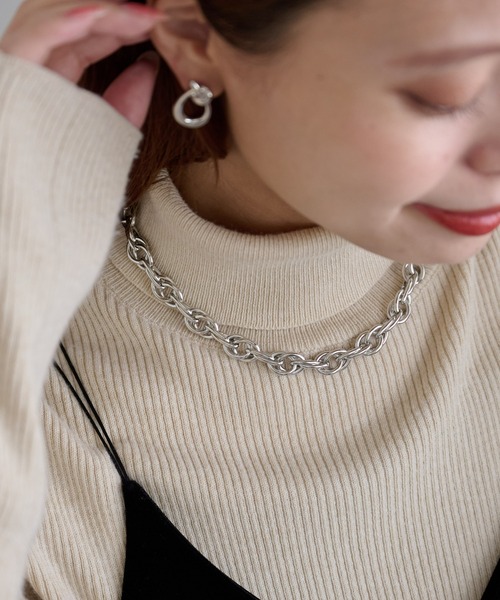 DISCOAT（ディスコート）の「【GOLDY】オルタネイトチェーンネックレス（ネックレス・レディース・ゴールド/シルバー・FREE）」の5枚目の写真