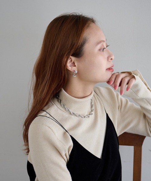 DISCOAT（ディスコート）の「【GOLDY】オルタネイトチェーンネックレス（ネックレス・レディース・ゴールド/シルバー・FREE）」の9枚目の写真