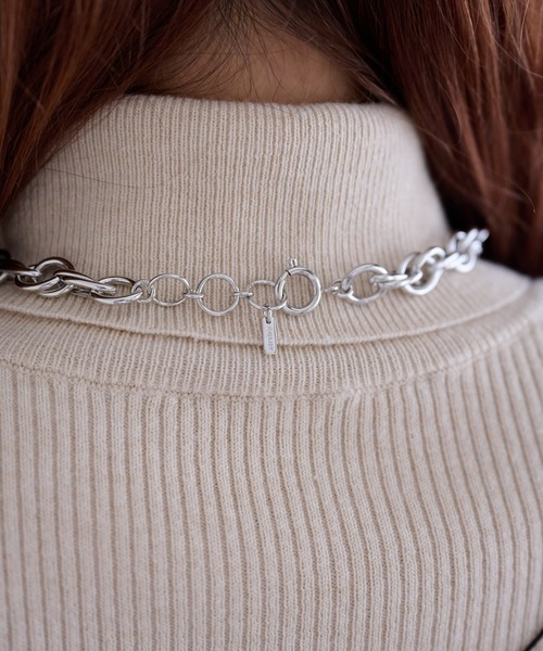 DISCOAT（ディスコート）の「【GOLDY】オルタネイトチェーンネックレス（ネックレス・レディース・ゴールド/シルバー・FREE）」の10枚目の写真