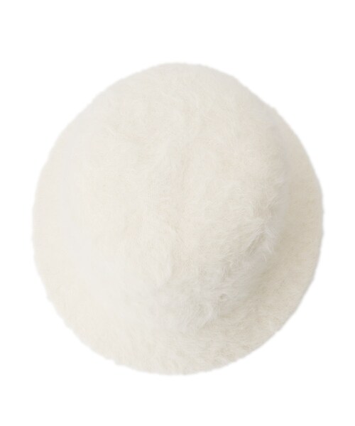 OPAQUE.CLIP(オペークドットクリップ)の「◆シャギーバケットハット(ハット・レディース・ブラック/オフホワイト・00)」の6枚目の写真