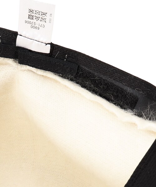 OPAQUE.CLIP(オペークドットクリップ)の「◆シャギーバケットハット(ハット・レディース・ブラック/オフホワイト・00)」の8枚目の写真