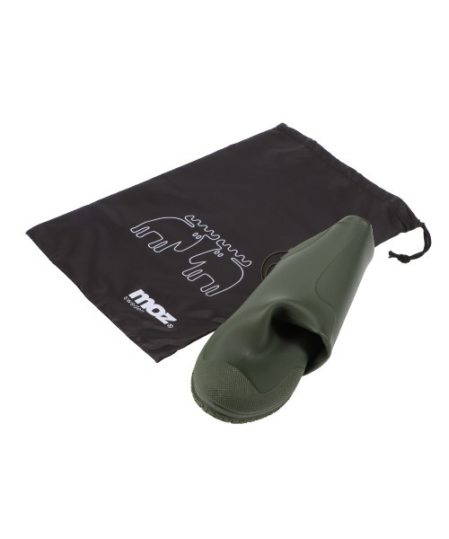 moz(モズ)の「折り畳みレインブーツ(レインシューズ・レディース・カーキ/ブラック・25.0cm/24.0cm/23.0cm)」の14枚目の写真