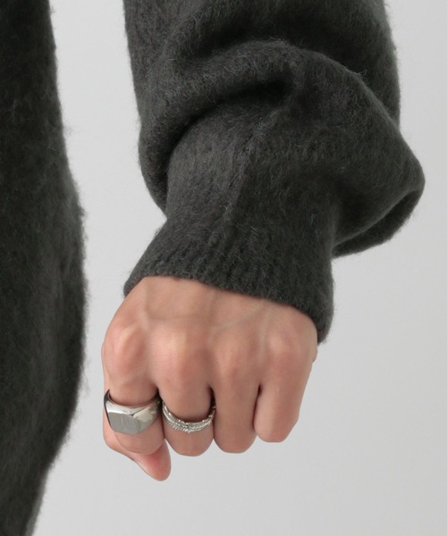 RAGEBLUE（レイジブルー）の「モヘヤルーズニットカーディガン（カーディガン/ボレロ・メンズ・イエロー/ブルー/ピンク/グリーン/グレー・MEDIUM/LARGE）」の15枚目の写真