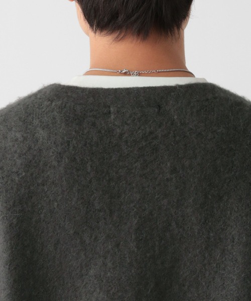 RAGEBLUE（レイジブルー）の「モヘヤルーズニットカーディガン（カーディガン/ボレロ・メンズ・イエロー/ブルー/ピンク/グリーン/グレー・MEDIUM/LARGE）」の17枚目の写真