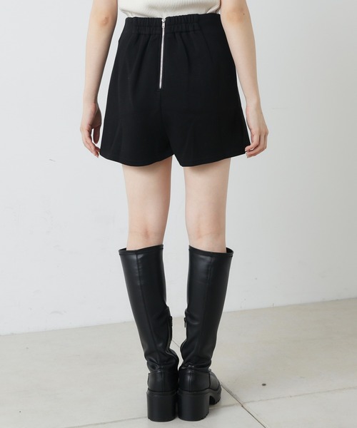 Chico（チコ）の「【WEB限定/REVIVAL】スリットミニスカパン（スカート・レディース・ブラック/グレイッシュベージュ/グレー・FREE）」の15枚目の写真