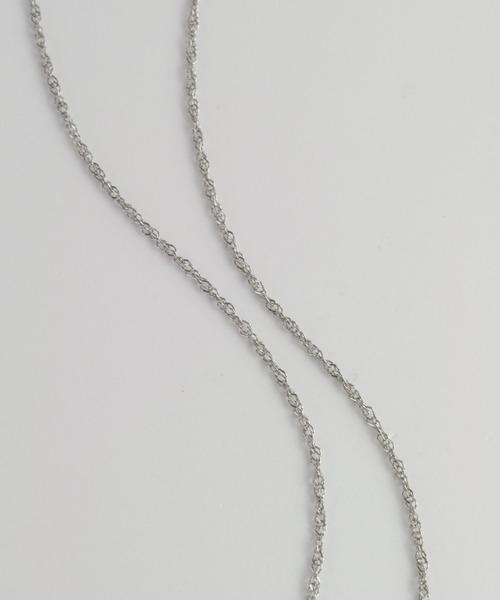 ieLS（イエルズ）の「金属アレルギー対応「ieLS」ステンレス デイリーチェーンネックレス <シアー>（ネックレス・レディース・シルバー/ピンク系2/ゴールド系2/シルバー系2/ピンク/ゴールド・45cm/52cm/39cm/52㎝）」の4枚目の写真