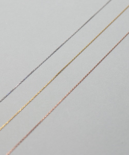 ieLS（イエルズ）の「金属アレルギー対応「ieLS」ステンレス デイリーチェーンネックレス <シアー>（ネックレス・レディース・シルバー/ピンク系2/ゴールド系2/シルバー系2/ピンク/ゴールド・45cm/52cm/39cm/52㎝）」の10枚目の写真