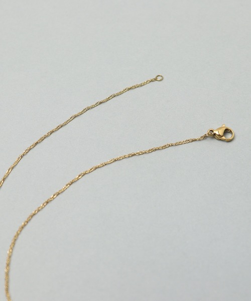 ieLS（イエルズ）の「金属アレルギー対応「ieLS」ステンレス デイリーチェーンネックレス <シアー>（ネックレス・レディース・シルバー/ピンク系2/ゴールド系2/シルバー系2/ピンク/ゴールド・45cm/52cm/39cm/52㎝）」の11枚目の写真