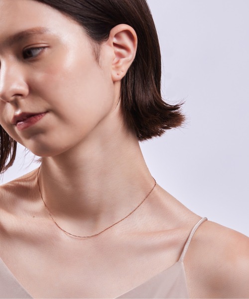 ieLS（イエルズ）の「金属アレルギー対応「ieLS」ステンレス デイリーチェーンネックレス <シアー>（ネックレス・レディース・シルバー/ピンク系2/ゴールド系2/シルバー系2/ピンク/ゴールド・45cm/52cm/39cm/52㎝）」の16枚目の写真