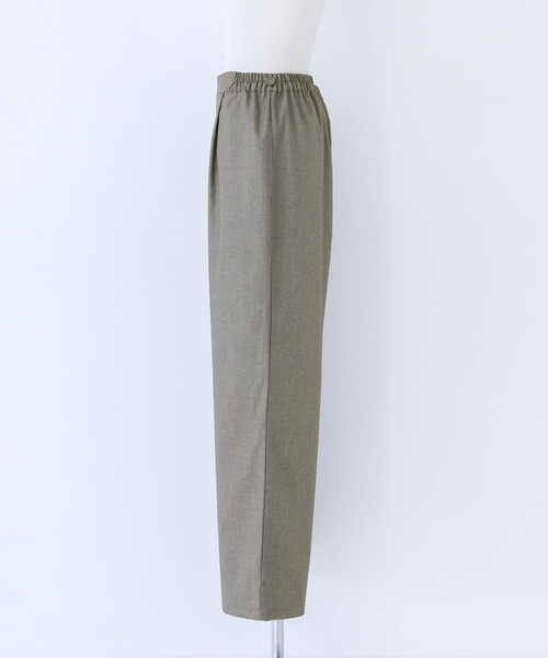 kOhAKU（コハク）の「【廃盤】『ラップ付きストレートワイドパンツ』（スラックス・レディース・ブラック/グレー・2/1）」の22枚目の写真