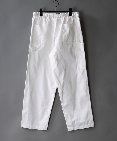 SITRY（シトリー）の「Twill wide painter pants/ツイル ワイド ペインターパンツ（その他パンツ・メンズ・ブラック/カーキ/オフホワイト・M/L/LL）」の13枚目の写真
