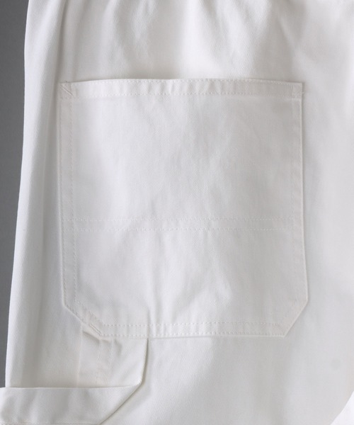 SITRY（シトリー）の「Twill wide painter pants/ツイル ワイド ペインターパンツ（その他パンツ・メンズ・ブラック/カーキ/オフホワイト・M/L/LL）」の14枚目の写真