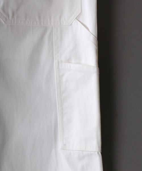 SITRY（シトリー）の「Twill wide painter pants/ツイル ワイド ペインターパンツ（その他パンツ・メンズ・ブラック/カーキ/オフホワイト・M/L/LL）」の16枚目の写真