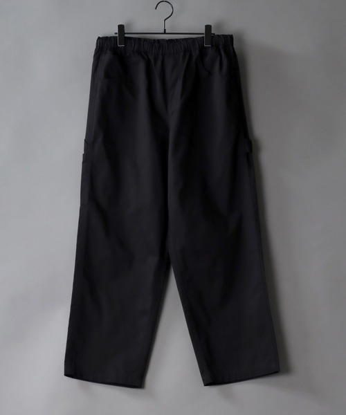 SITRY（シトリー）の「Twill wide painter pants/ツイル ワイド ペインターパンツ（その他パンツ・メンズ・ブラック/カーキ/オフホワイト・M/L/LL）」の5枚目の写真