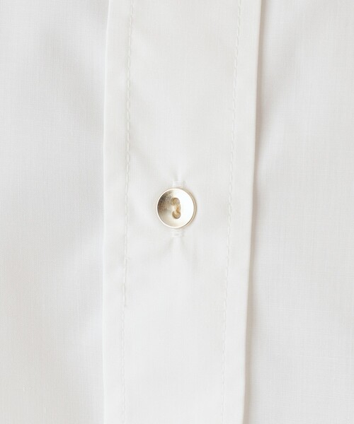 THE SHOP TK (ザ ショップ ティーケー )の「◆コクーンシルエットシャツ【手洗い可】(シャツ/ブラウス・レディース・ホワイト系/ブラック系2/ブルー系7・12/13)」の4枚目の写真