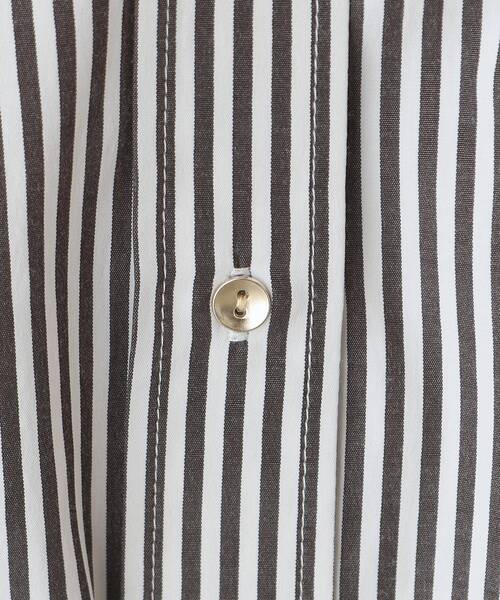 THE SHOP TK (ザ ショップ ティーケー )の「◆コクーンシルエットシャツ【手洗い可】(シャツ/ブラウス・レディース・ホワイト系/ブラック系2/ブルー系7・12/13)」の12枚目の写真