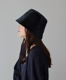 BLUEEAST（ブルーイースト）の「ベロアジャガードバケットハット（ハット）」