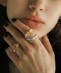 LAPUIS | 【LAPUIS】ダブルコイルリング 233-220108(リング)