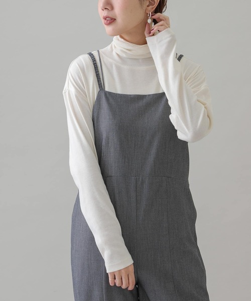 URBAN RESEARCH Sonny Label（アーバンリサーチサニーレーベル）の「『UR TECH』フライスプルオーバー（Tシャツ/カットソー・レディース・グリーン/オフホワイト/ブラック・FREE）」の4枚目の写真