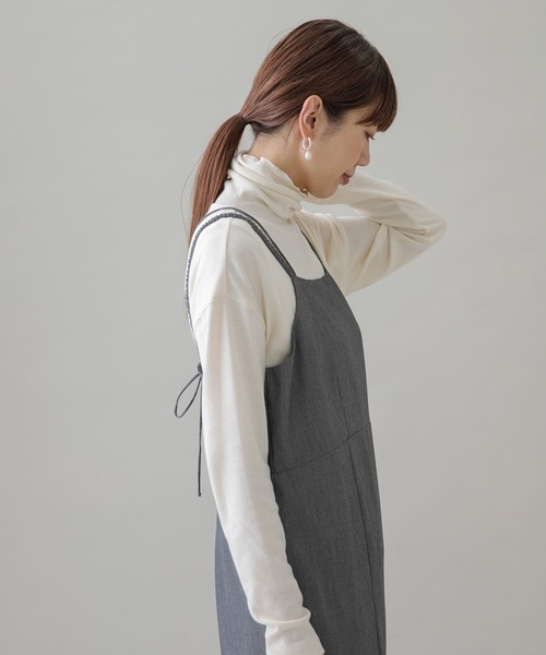 URBAN RESEARCH Sonny Label（アーバンリサーチサニーレーベル）の「『UR TECH』フライスプルオーバー（Tシャツ/カットソー・レディース・グリーン/オフホワイト/ブラック・FREE）」の8枚目の写真