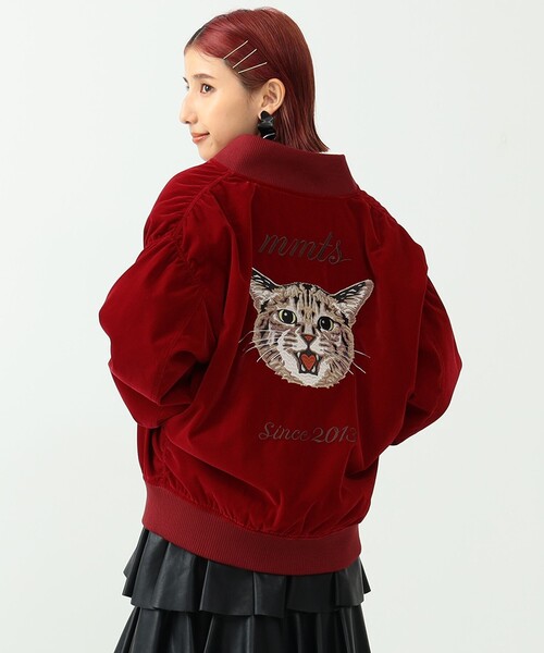 mmts(マミタス)の「〈UNISEX〉mmts / "マミタス"さま リバーシブルブルゾン(ブルゾン・レディース・レッド/ブラック・MEDIUM/LARGE)」の3枚目の写真