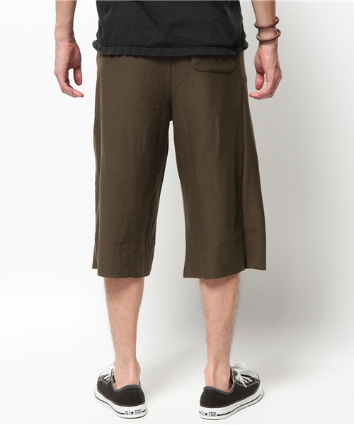 WEGO（ウィゴー）の「WEGO/ワイドクロップドスウェットパンツ（その他パンツ・メンズ・ホワイト/ブラック/杢グレー/カーキ・LARGE/MEDIUM）」の6枚目の写真