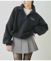 ANAP | 英字刺繍スキッパーフリーストップス【別売りSETUP】(スウェット)