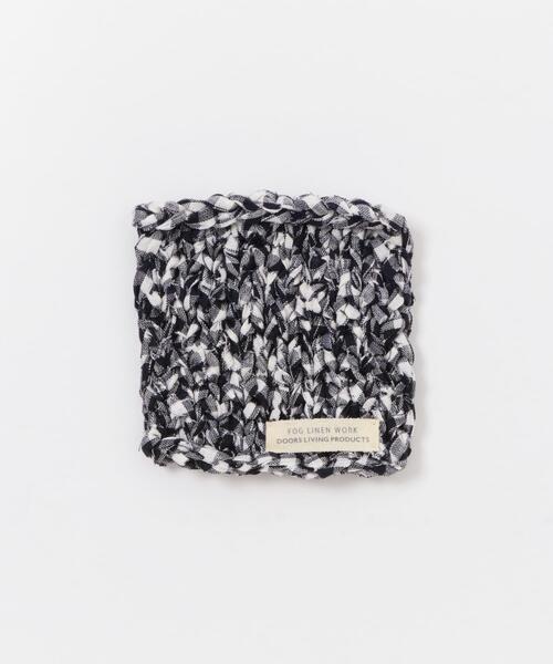 fog linen work(フォグリネンワーク)の「『別注』fog linen work×DOORS リネンテープニットマット(キッチンツール・レディース・ネイビー/グレー系その他・-)」の11枚目の写真