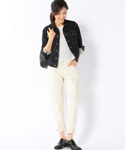 coen（コーエン）の「CONE DENIM ボーイズデニム◆（デニムパンツ・レディース・ネイビー/コバルトブルー/ナチュラル・LARGE/SMALL/MEDIUM）」の13枚目の写真