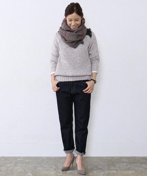 coen（コーエン）の「CONE DENIM ボーイズデニム◆（デニムパンツ・レディース・ネイビー/コバルトブルー/ナチュラル・LARGE/SMALL/MEDIUM）」の6枚目の写真