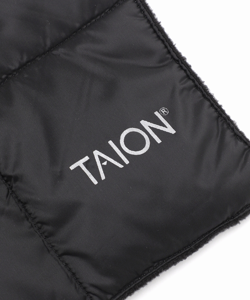 JOURNAL STANDARD relume(ジャーナルスタンダード レリューム)の「【TAION / タイオン】 ベーシック ダウンマフラー(マフラー・メンズ・ベージュ/オレンジ/スミクロ/パープル/カーキ/ブラック/ネイビー/モスグリーン・FREE)」の10枚目の写真
