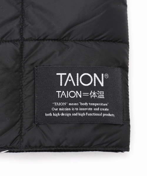 JOURNAL STANDARD relume(ジャーナルスタンダード レリューム)の「【TAION / タイオン】 ベーシック ダウンマフラー(マフラー・メンズ・ベージュ/オレンジ/スミクロ/パープル/カーキ/ブラック/ネイビー/モスグリーン・FREE)」の9枚目の写真